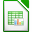 Libre office Calc icon 32x32