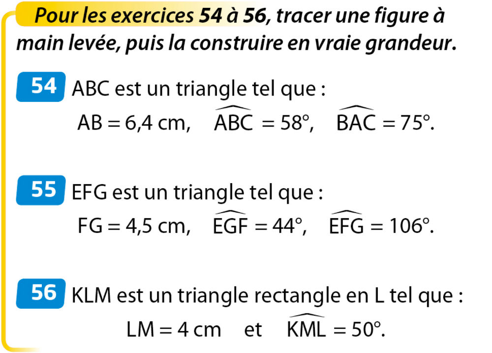 exercices